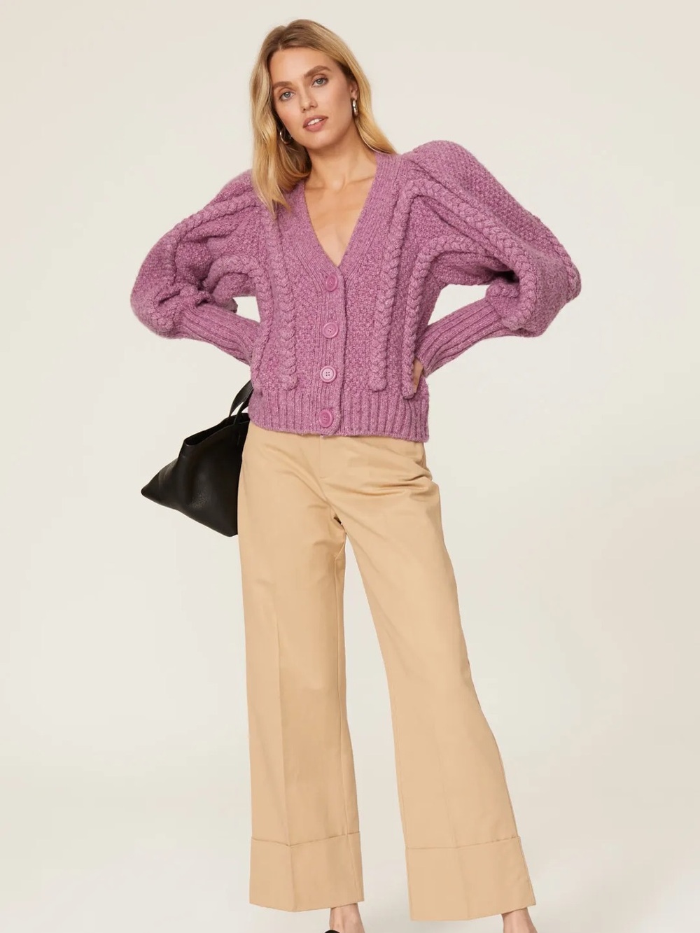 Sea New York Gaida Braided Cardigan